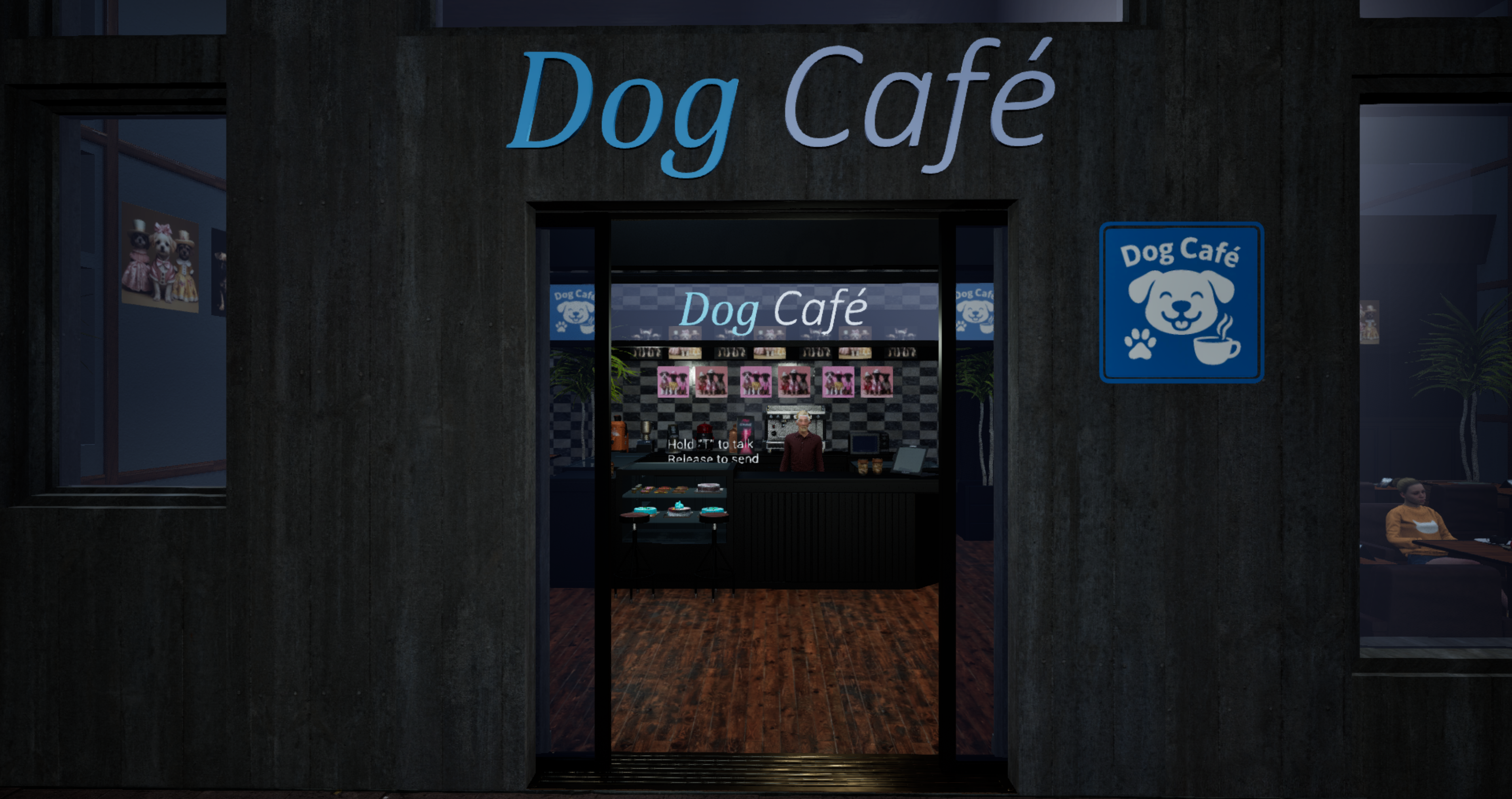 Cafe Dog logo graphic